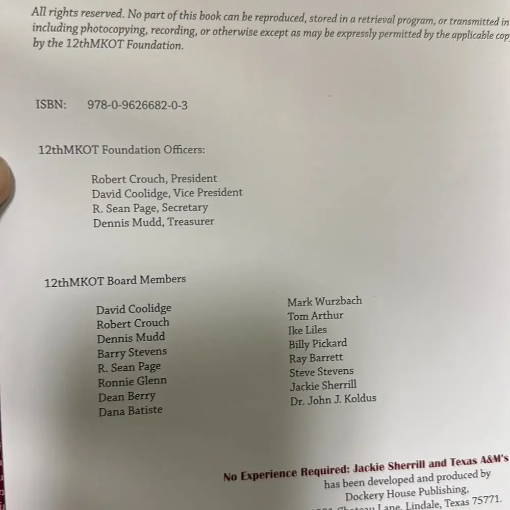 Texas A&M‎ football 12th man kickoff team no experience required